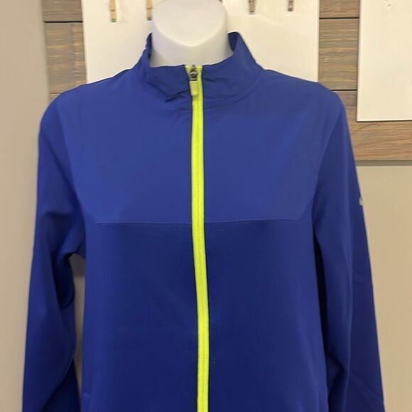 Nike Golf Dri Fit Long Sleeve Full Zip Mock Neck Layering Jacket-Large (Juniors) - Picture 5 of 13